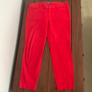 Red Old Navy Pixie Pants